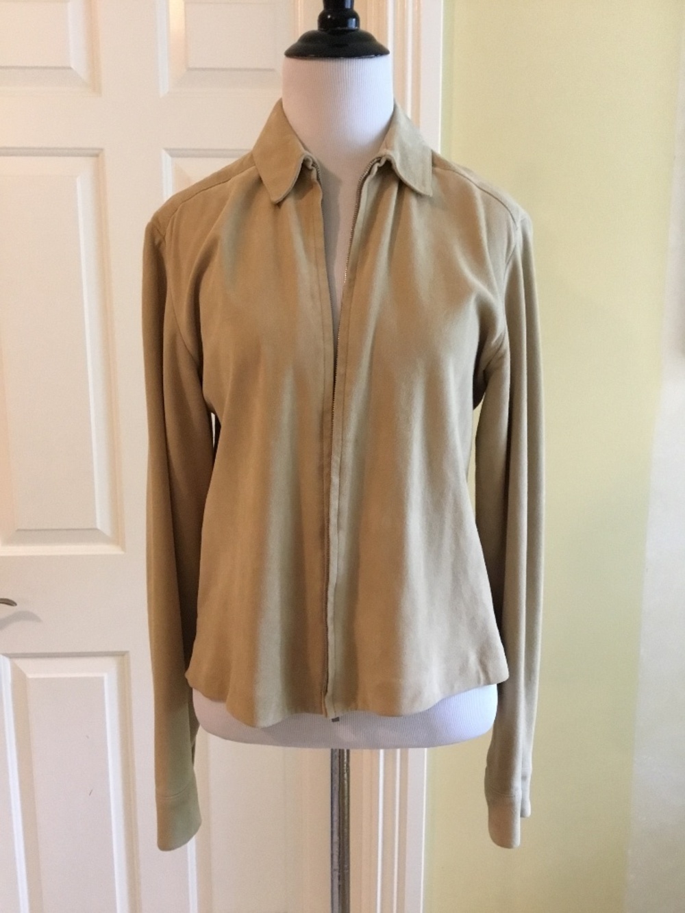 Ralph Lauren Golf Women’s Faux Suede Zip Jacket